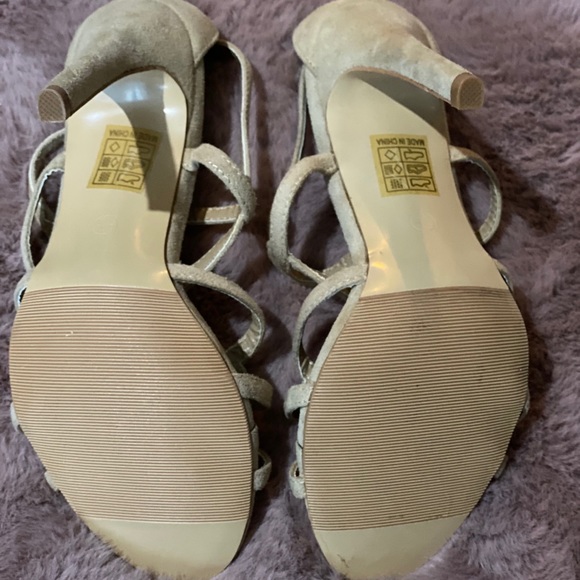 Nude Heeled Sandals - Picture 5 of 5